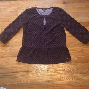 Tommy Hilfiger Peplum Blouse